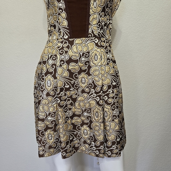 Vntg Dirnol Hock German Sleeveless Dress Size 36 - Picture 9 of 11